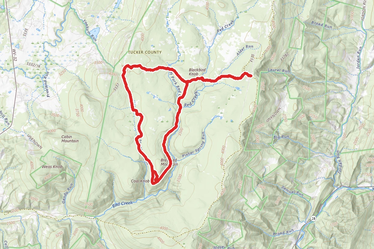 Blackbird Knob and Lions Head Loop