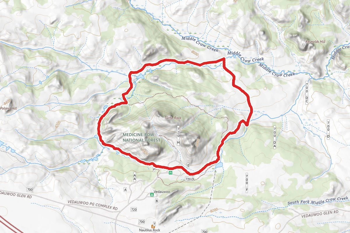 Turtle Rock and Valley Massif Loop