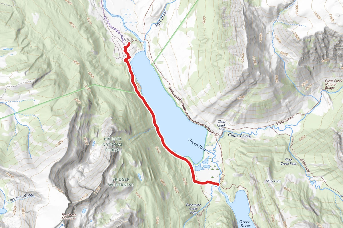 Lower Green River Lakeside Trail