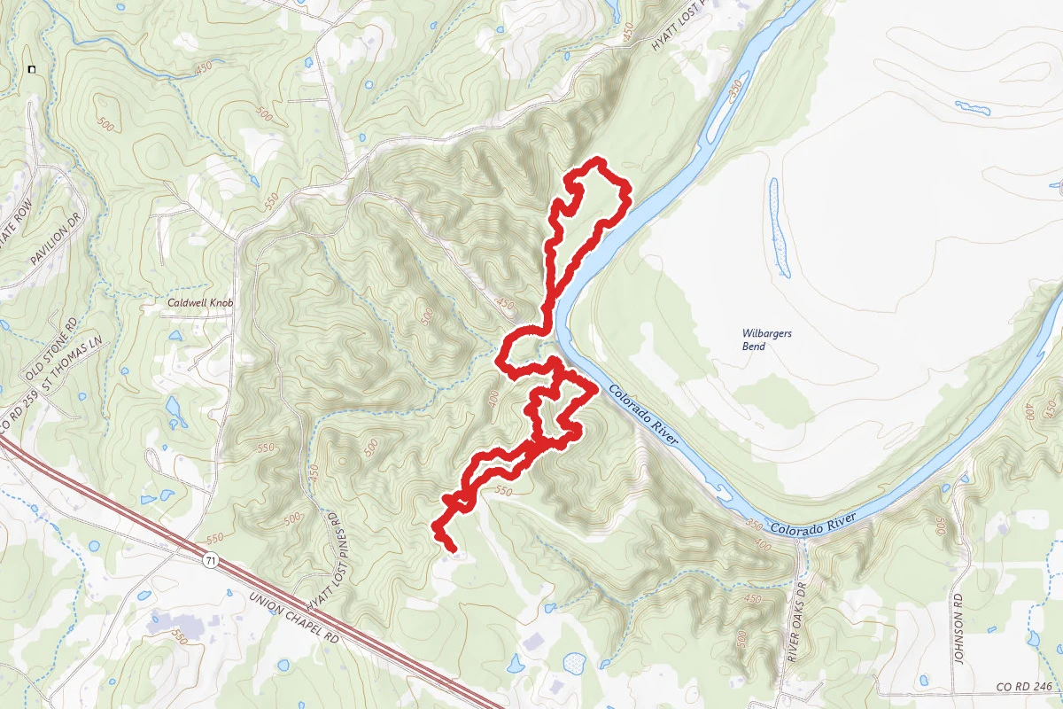 Bluffs and Bottoms Trail