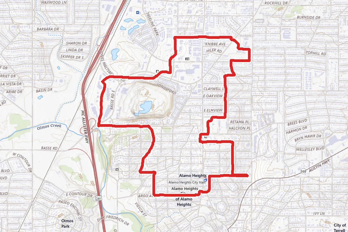 San Antonio Quarry Market Walk Loop