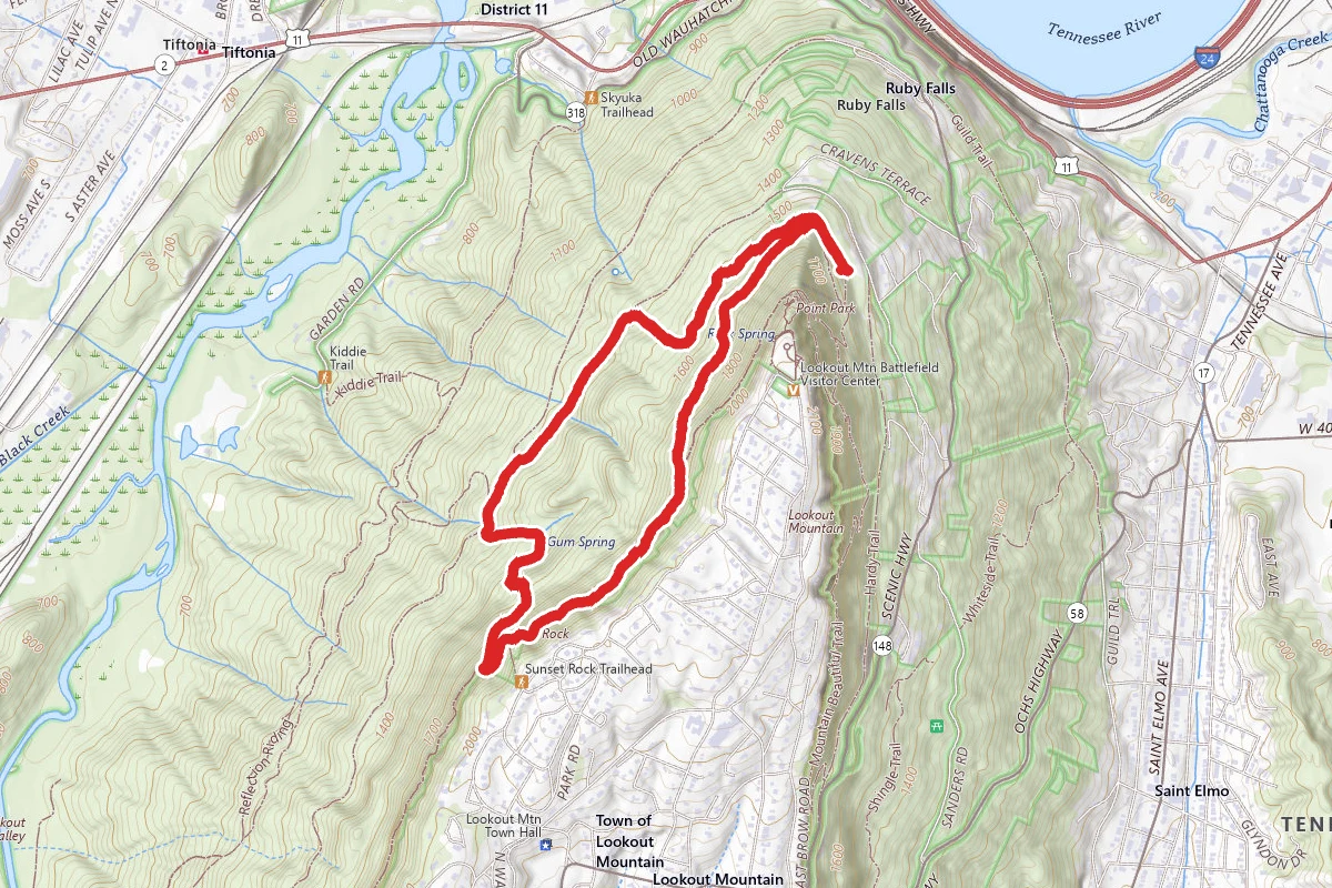 Cravens House Loop Trail