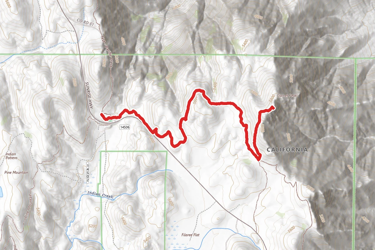 Garnet Peak via PCT and Pioneer Mall
