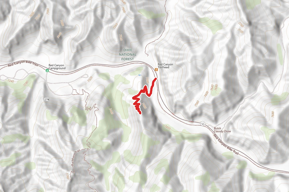 Red Canyon Tunnel Trail