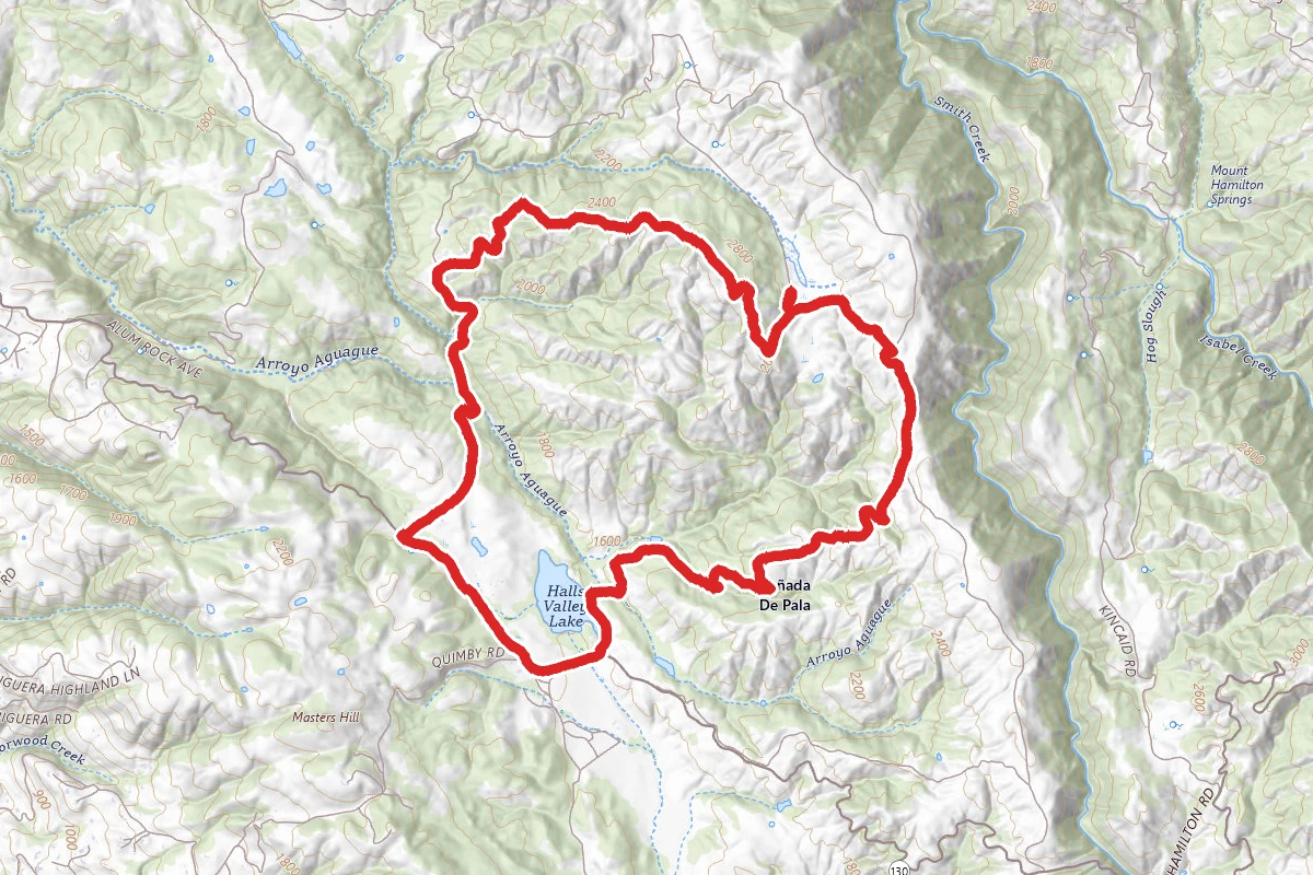 Halls Valley to Washburn Loop