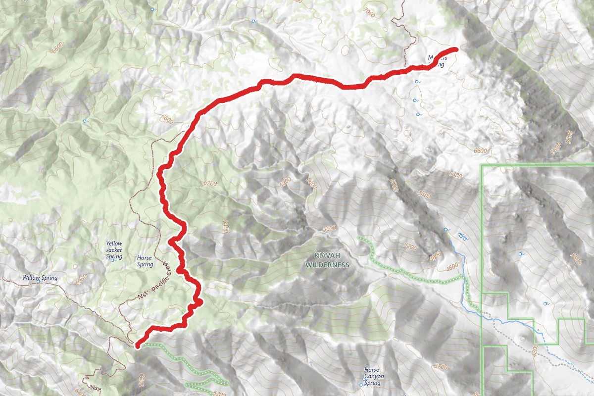 McIvers Road OHV Trail