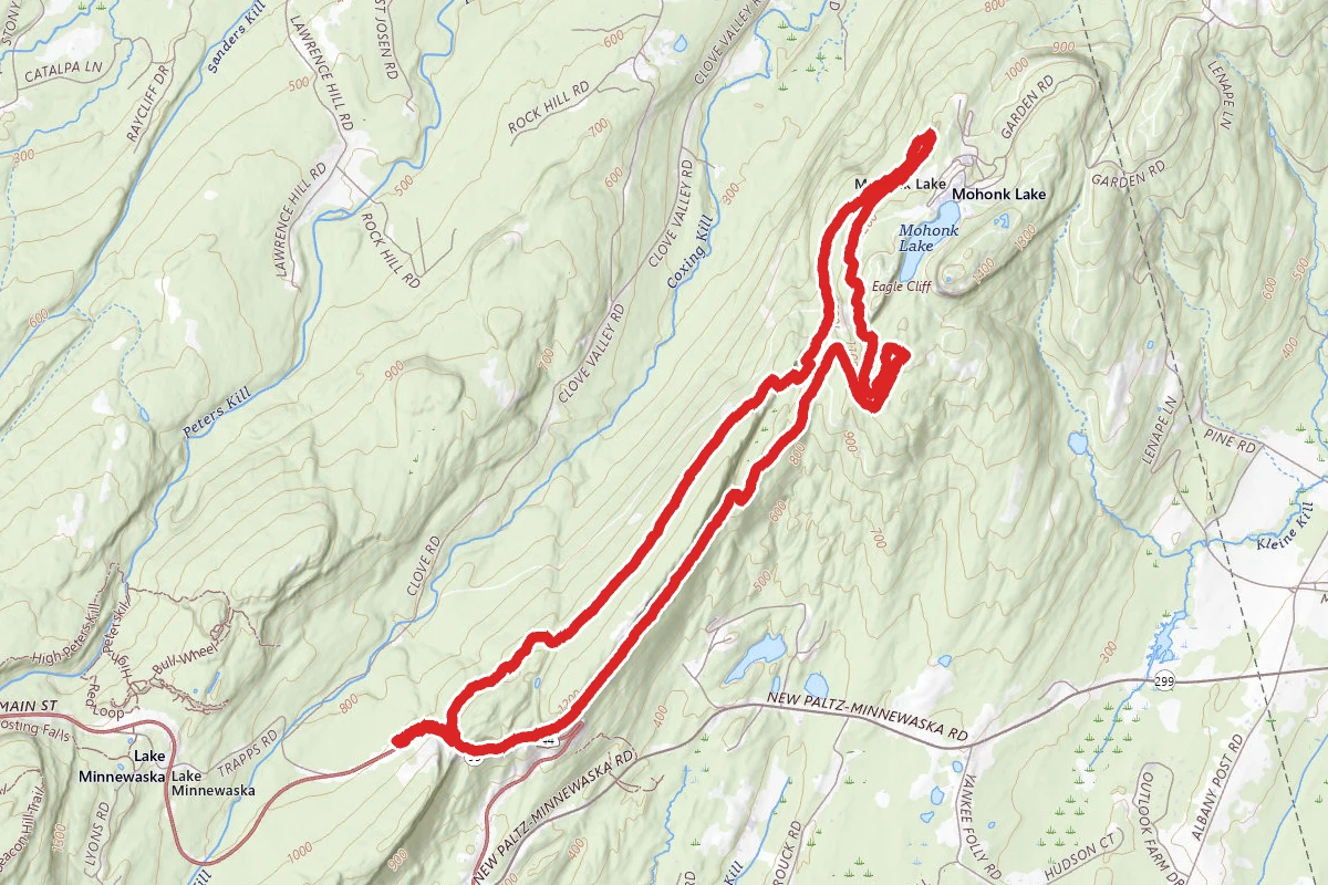 West Trapps to Cope’s Lookout loop