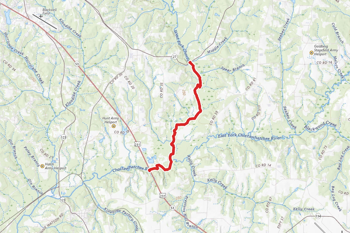 West Fork of the Choctawhatchee River
