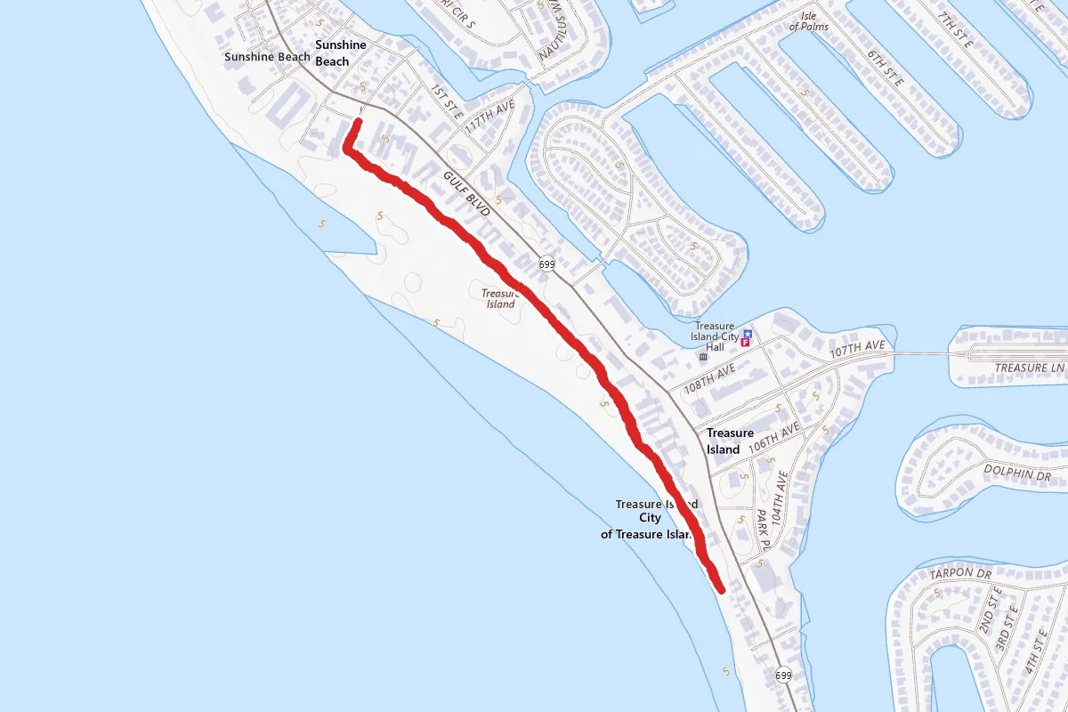 Treasure Island Beach Trail