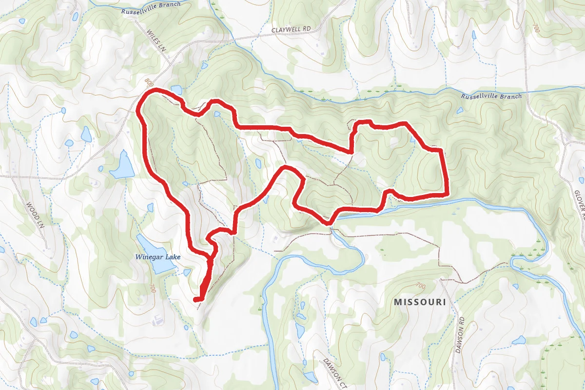 Moreau Creek Trail