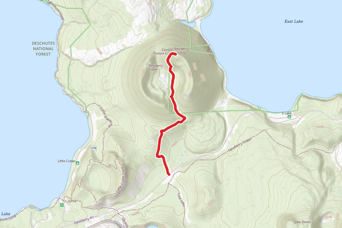 Central Pumice Cone Trail