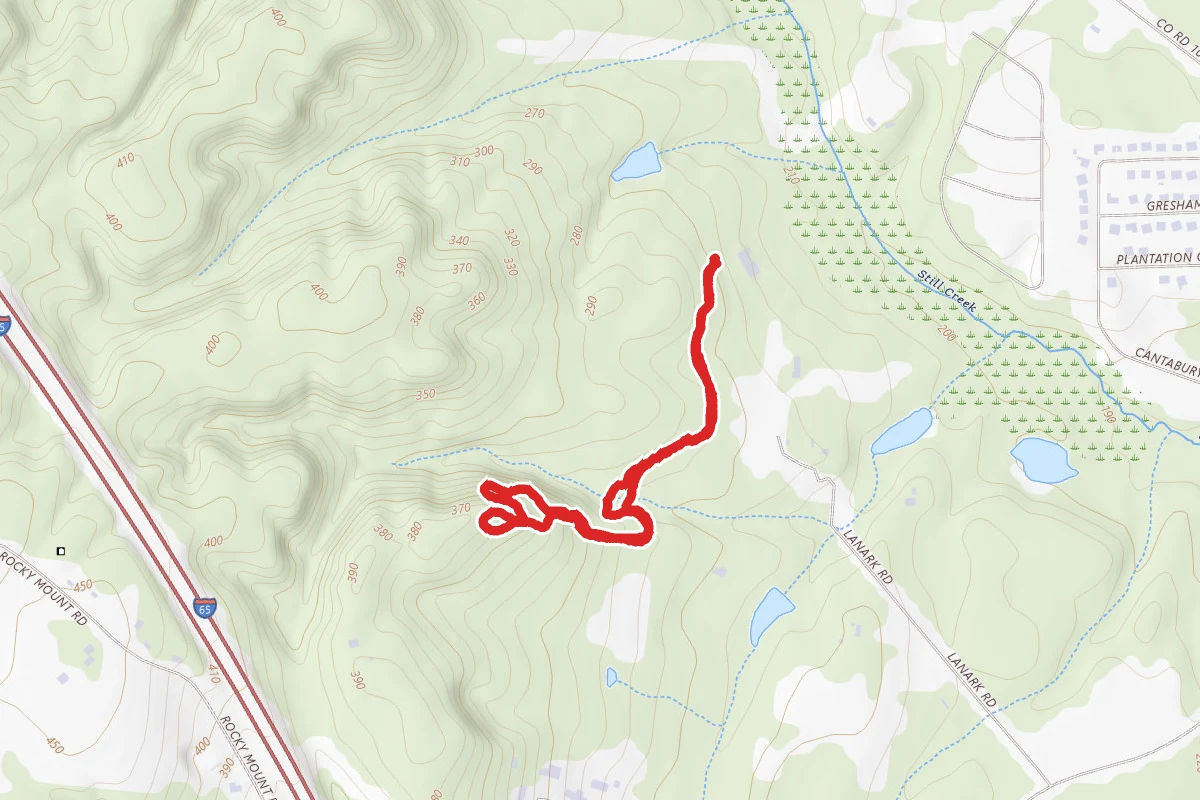 Hilltop Pass and Treetop Loop