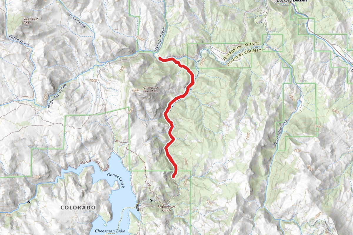 Cheesman Canyon