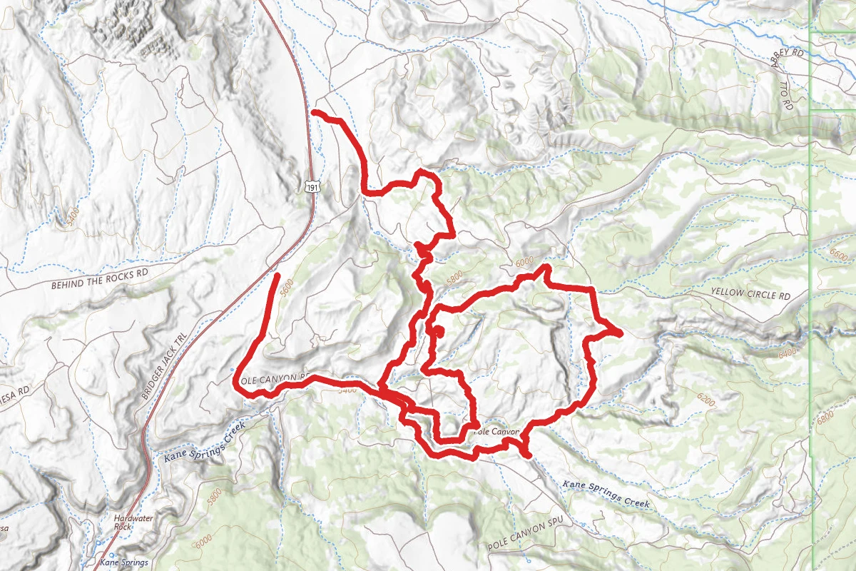 Strike Ravine OHV Trail