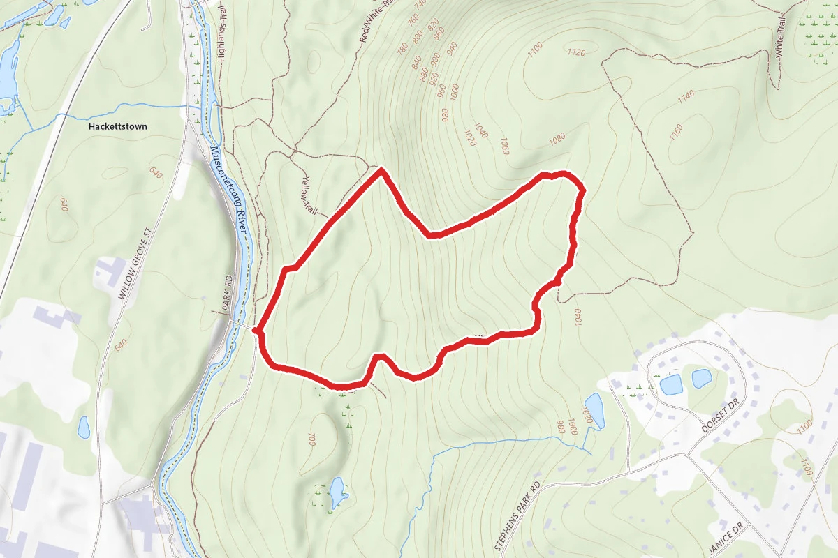Steven's State Park Orange Loop