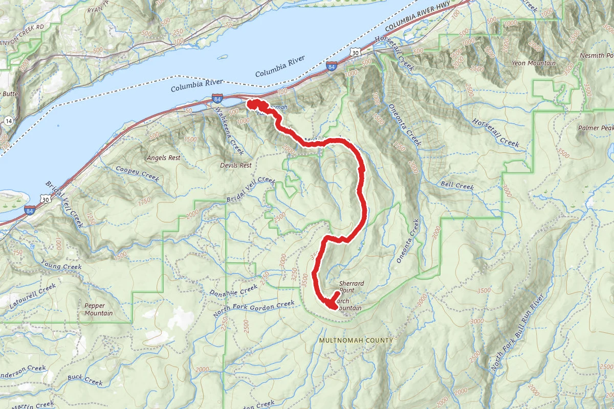 Larch Mountain Trail