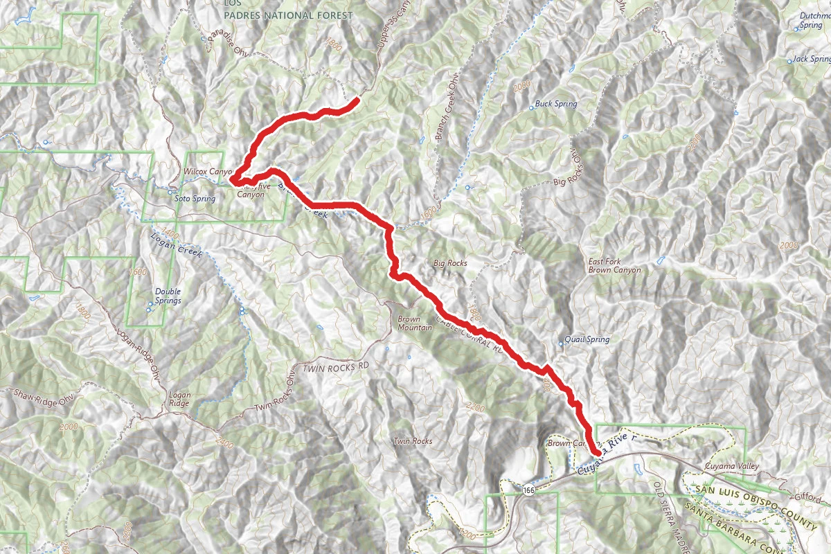 Rockfront OHV Trail