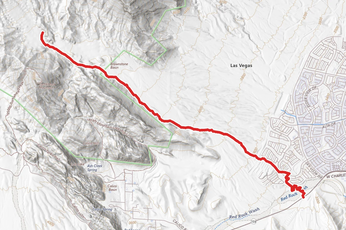 Brownstone Canyon (horse trail to dam)