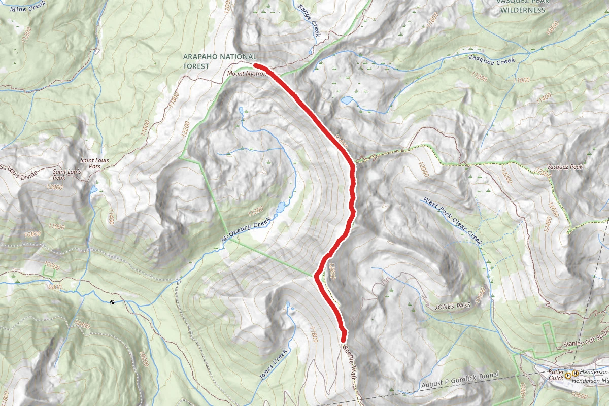 Mount Nystrom Trail