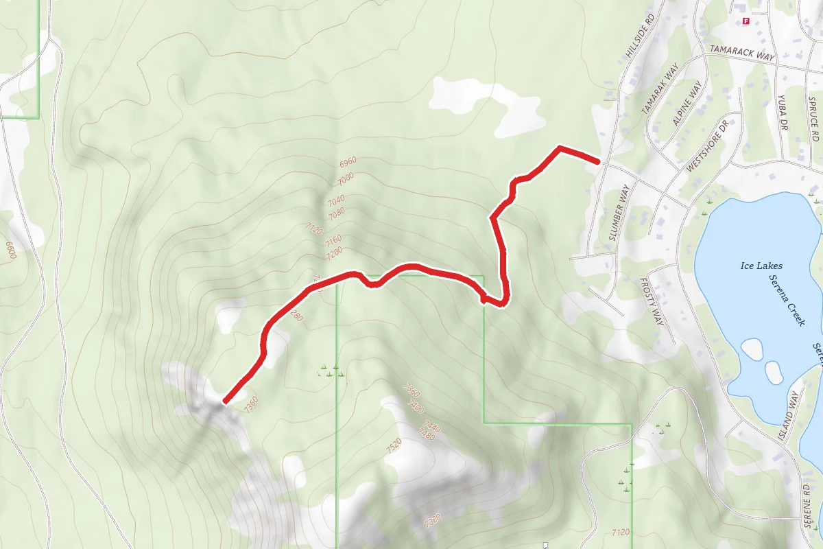 Palisade Peak Trail via Kat's Walk