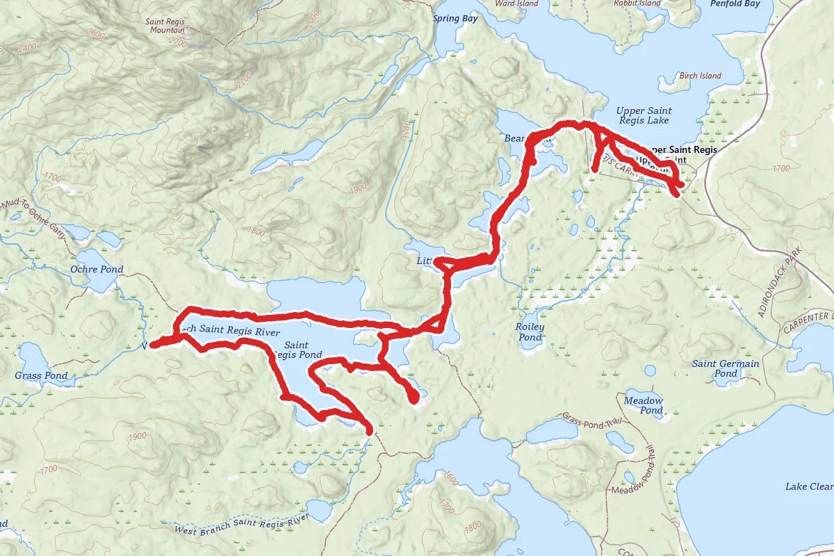 Saint Regis Canoe Area