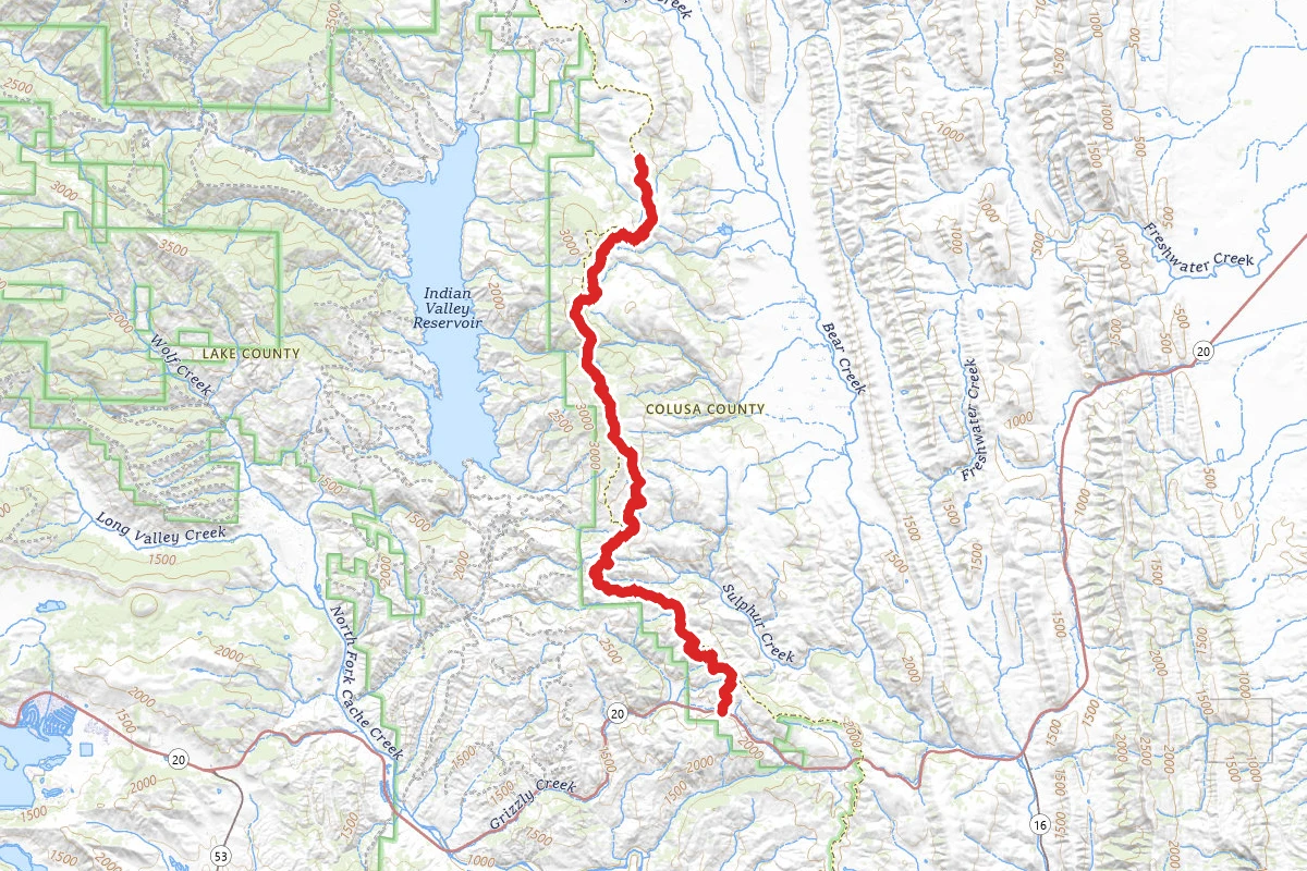 Walker Ridge OHV Road