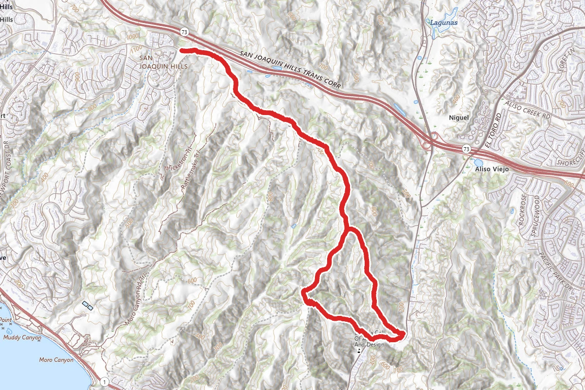 Bommer Ridge to Laguna Ridge to Big Bend Loop