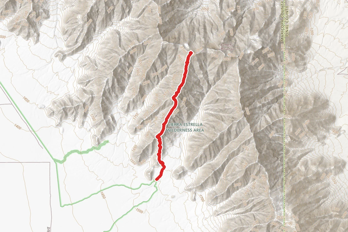 Quartz Peak Trail