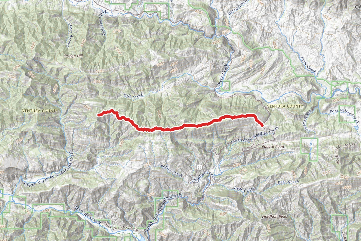 Dry Lakes Ridge