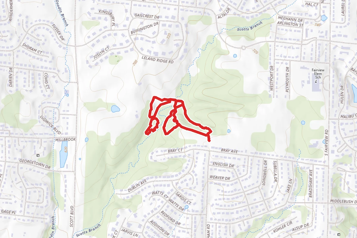 Columbia Audubon Nature Sanctuary Loop