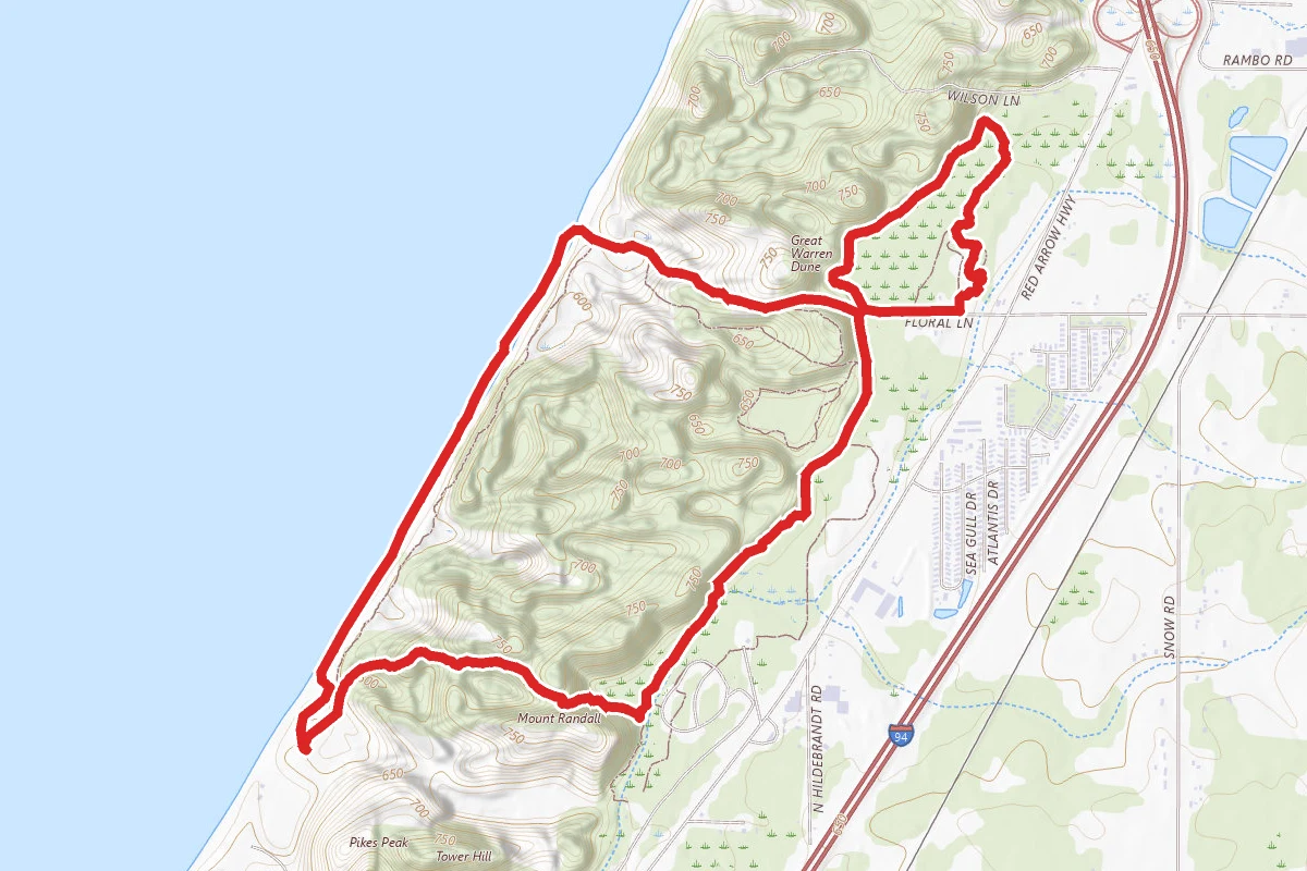 Warren Dunes Trail