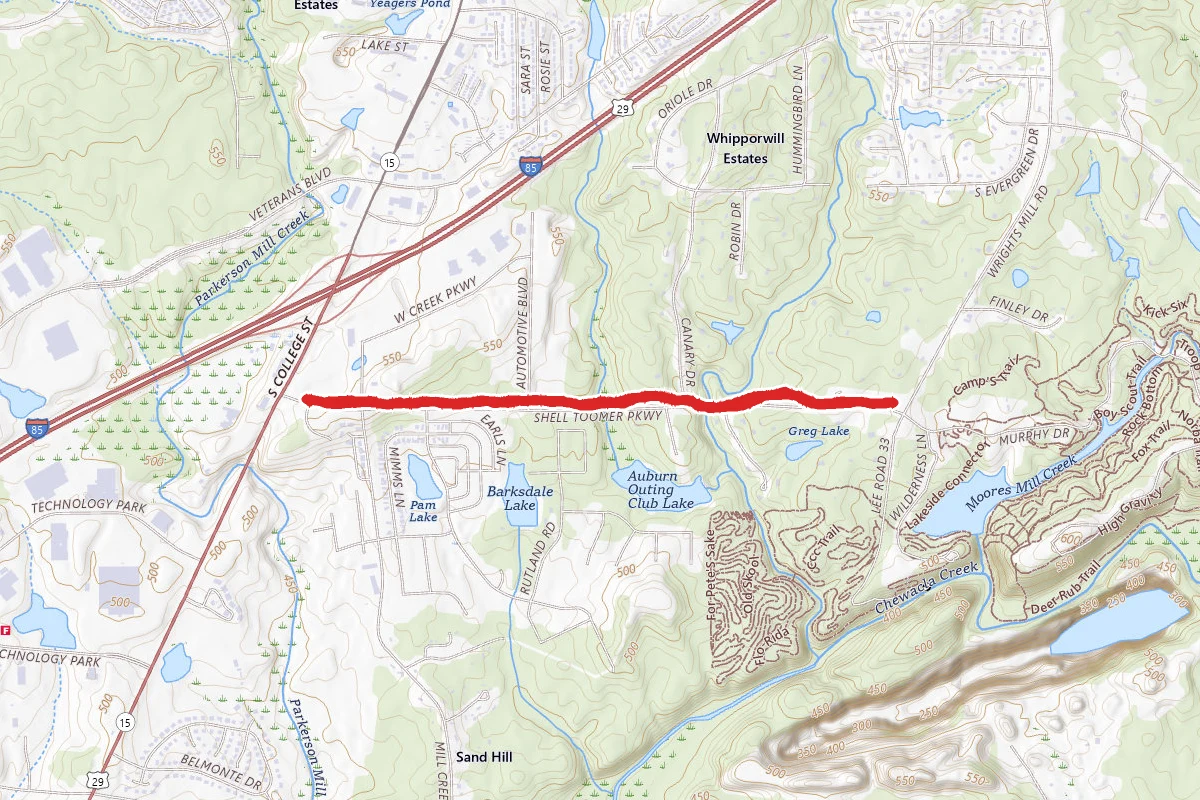 Auburn Walking Trail