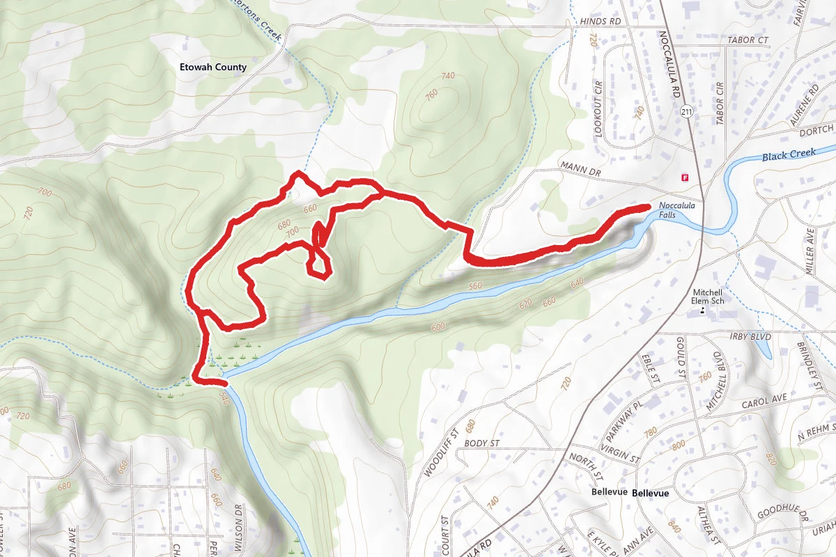 Whatley Trail, Drift Mine, Black Creek Trail