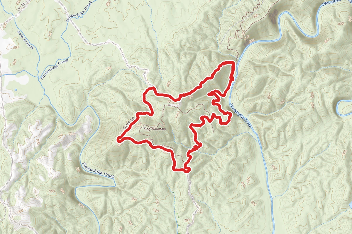 Pinhoti and CC Camp Road Trail