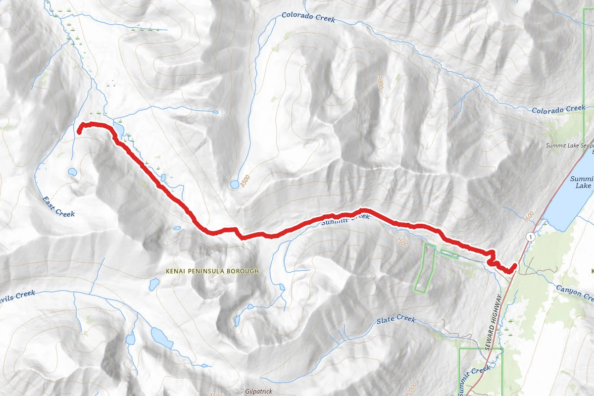 Summit Creek Trail
