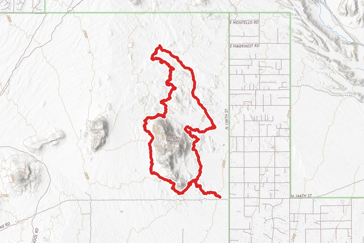 Granite Mountain and Dove Valley Loop