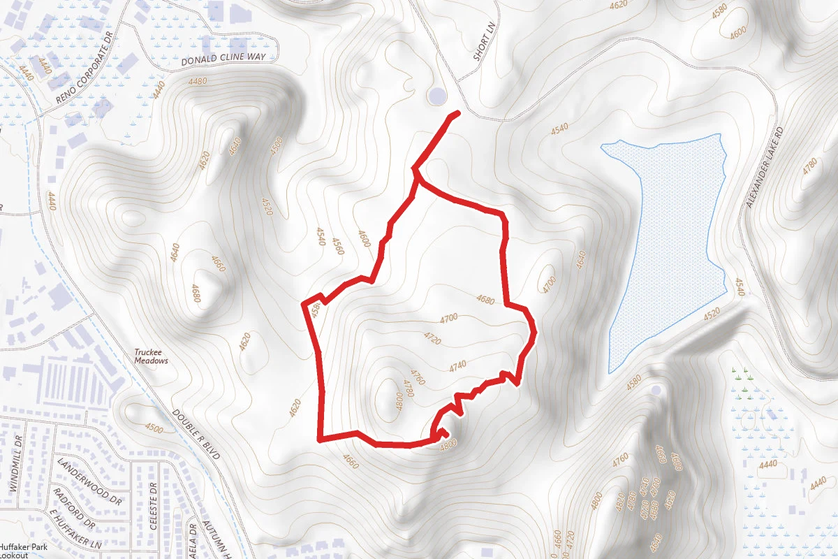 Huffaker Hills Trail