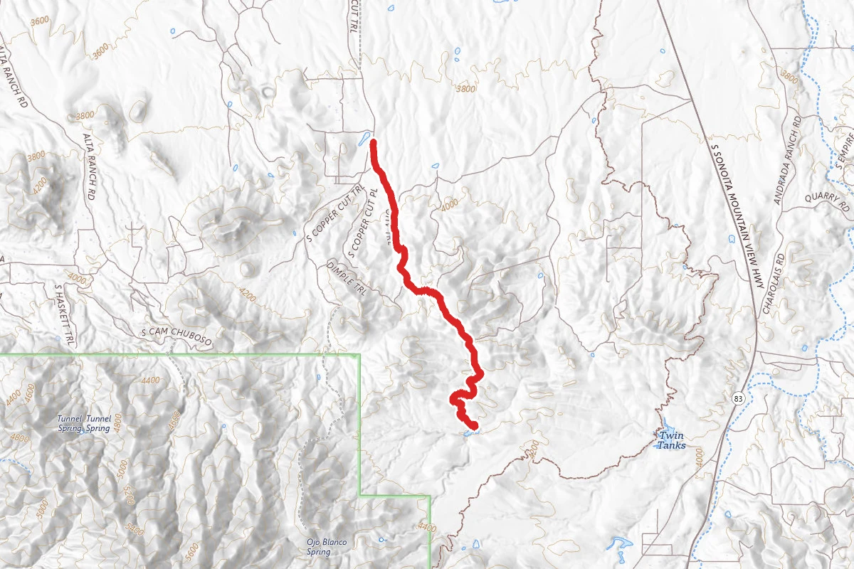 The Lake OHV Trail
