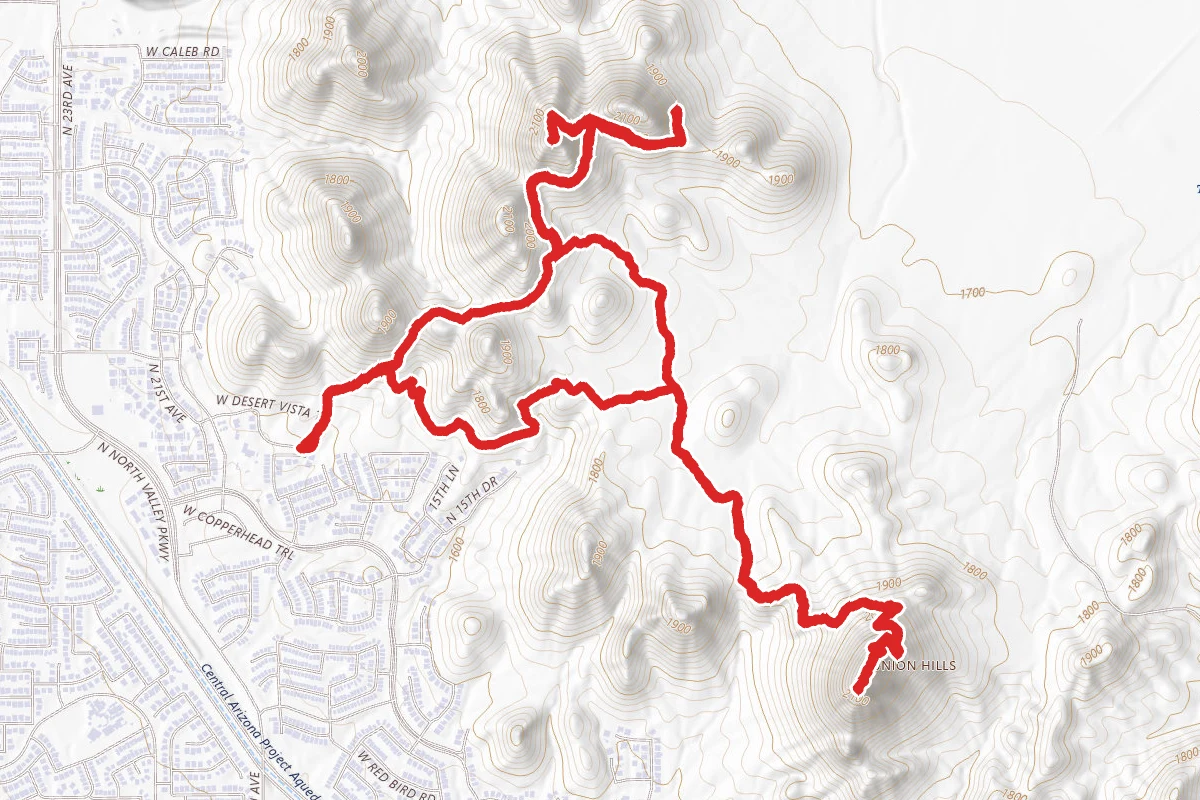 Union Peak and Dixie Mountain Loop