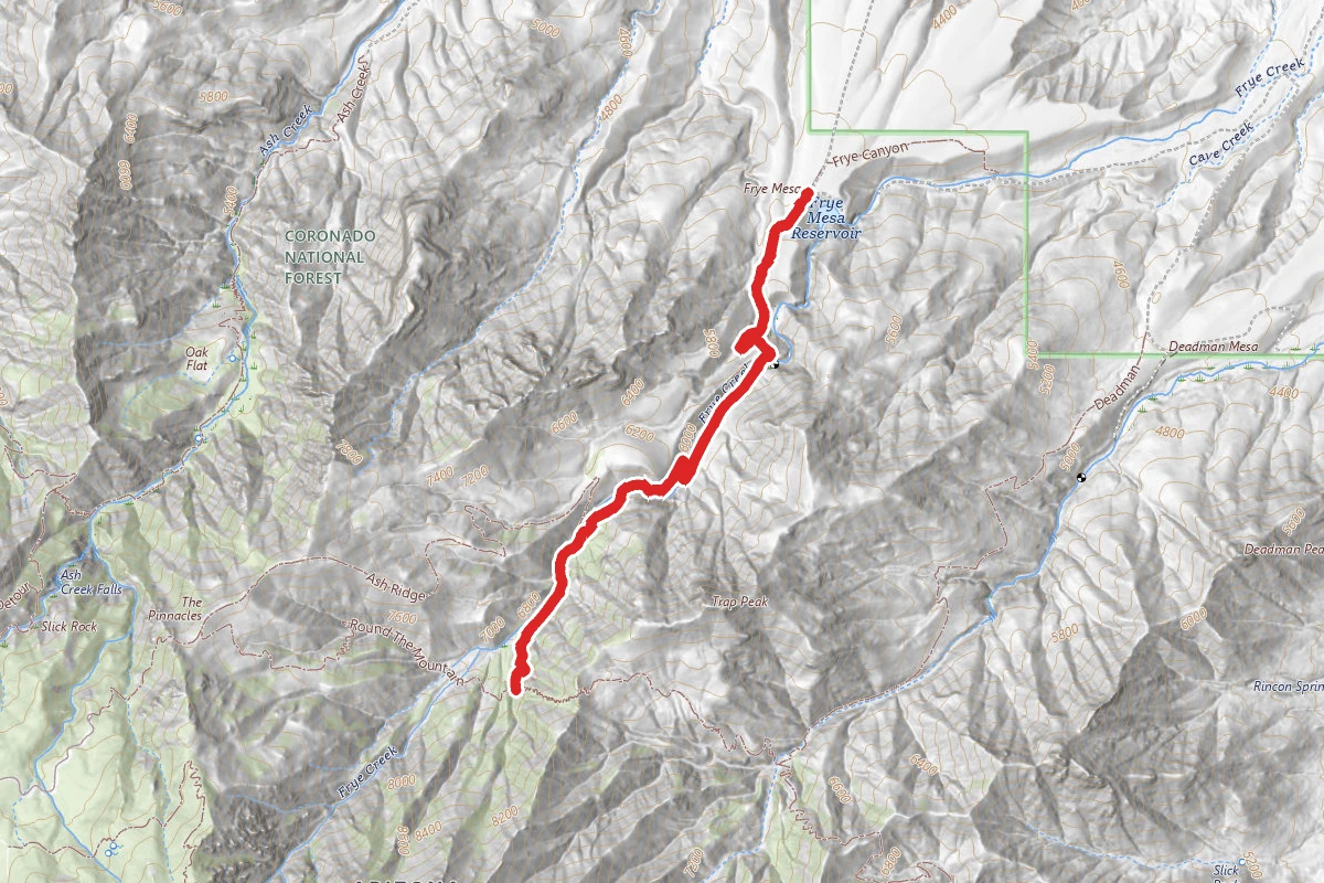 Frye Canyon Trail #36