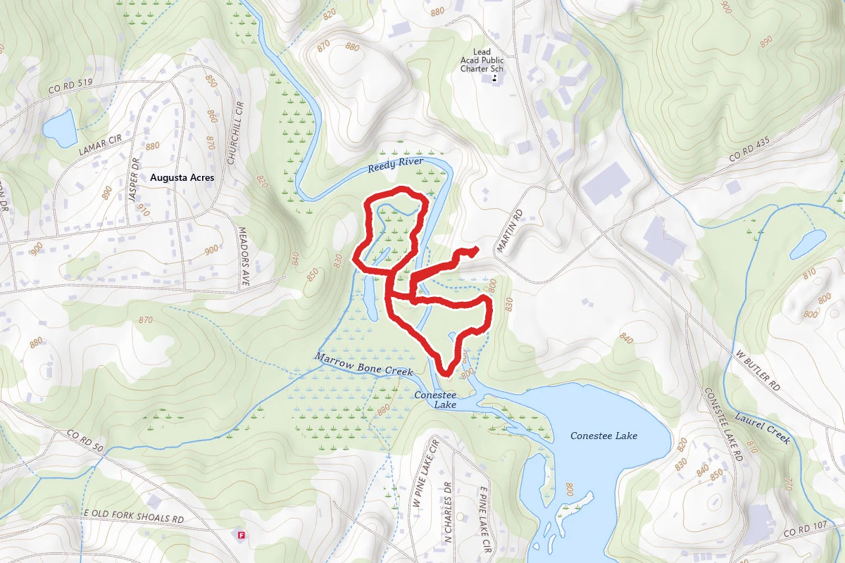 Lake Conestee Lake Bed Loop