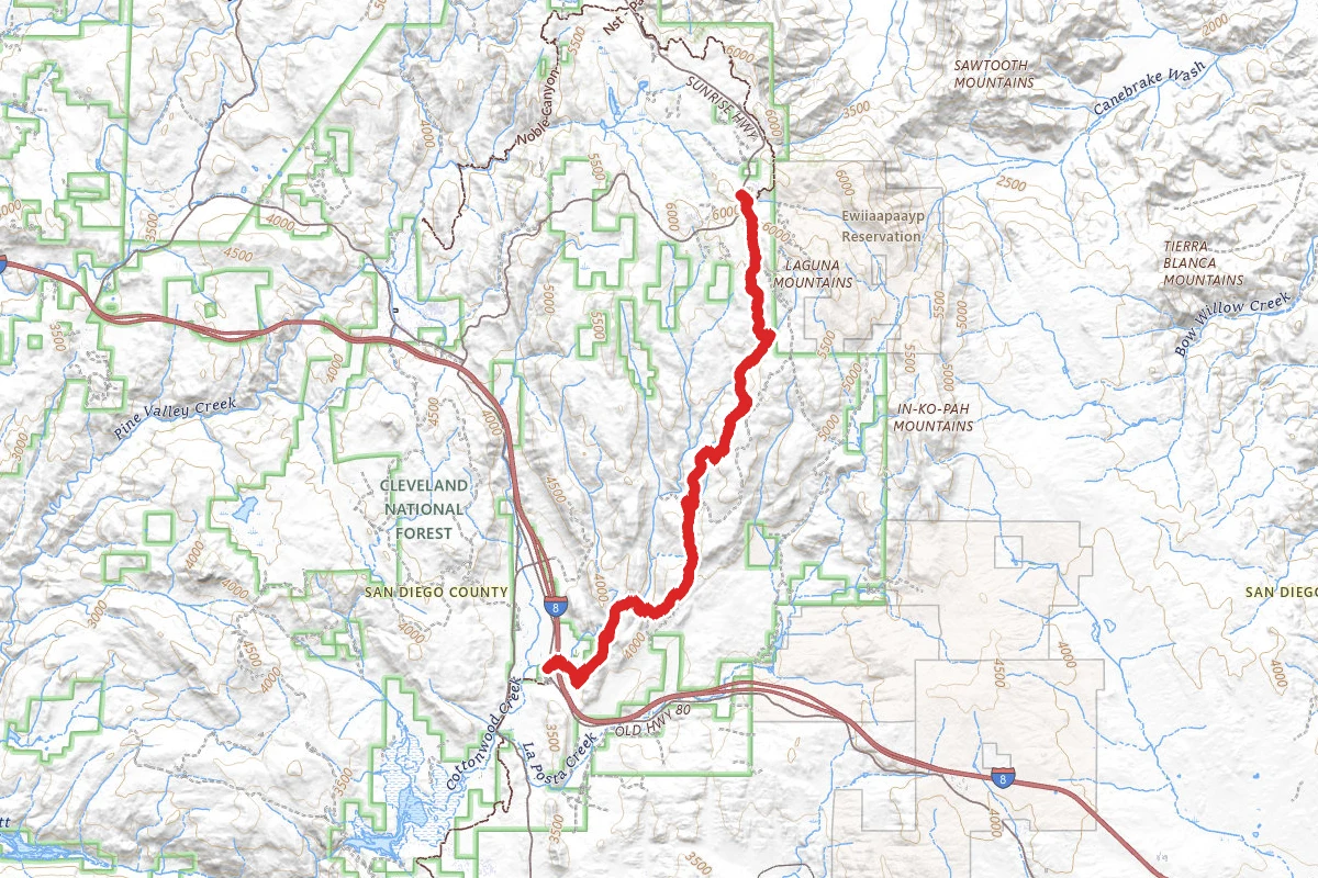 Thing Valley to Boulder Oaks