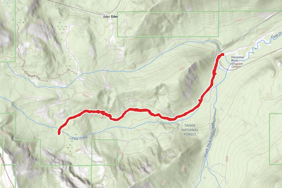 Upper Coldstream Canyon