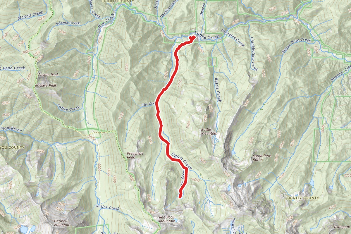 Union Creek Trail to Union Lake
