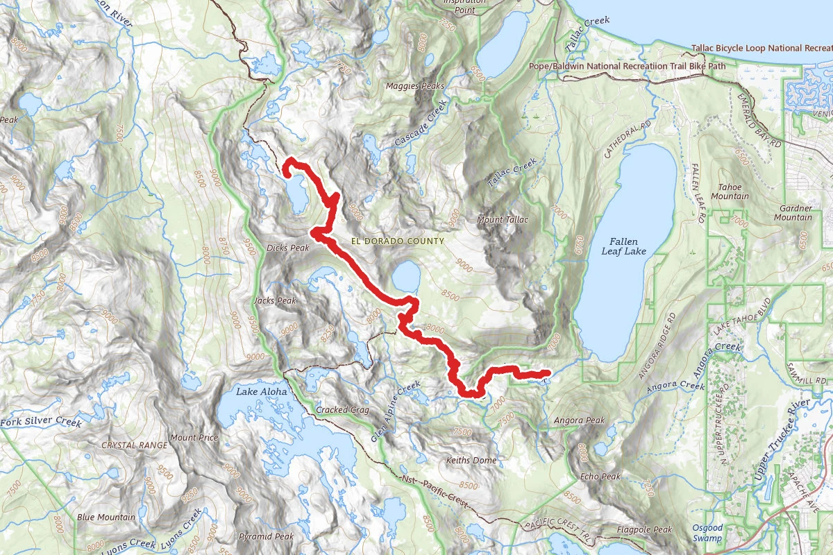 Dick's Lake Trail
