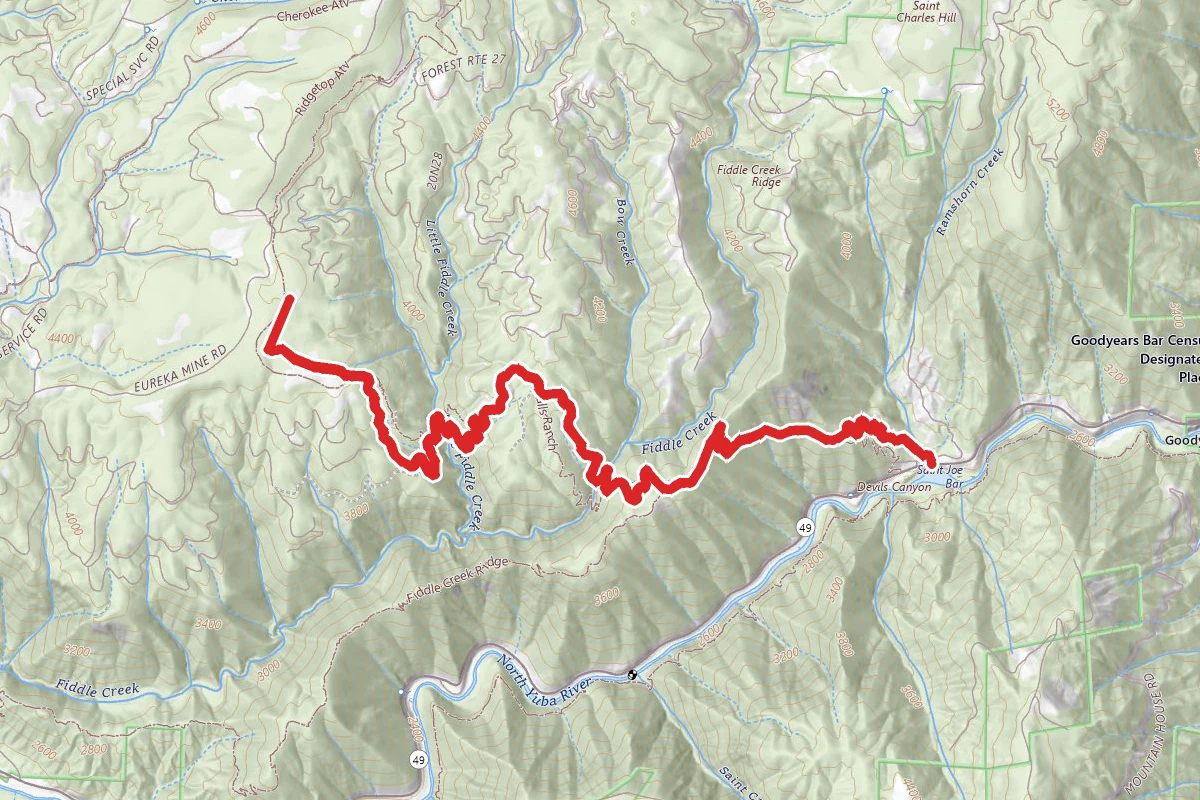 Hall's Ranch Trail