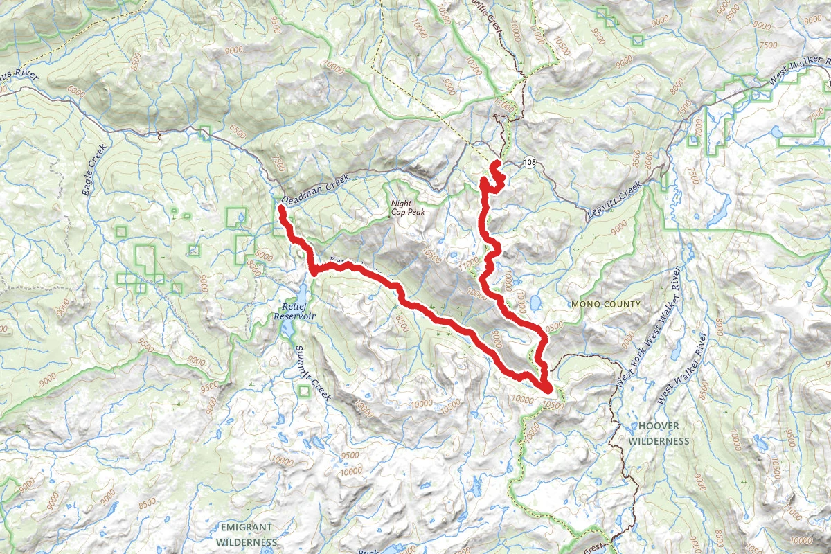 Sonora Pass to Kennedy Meadows