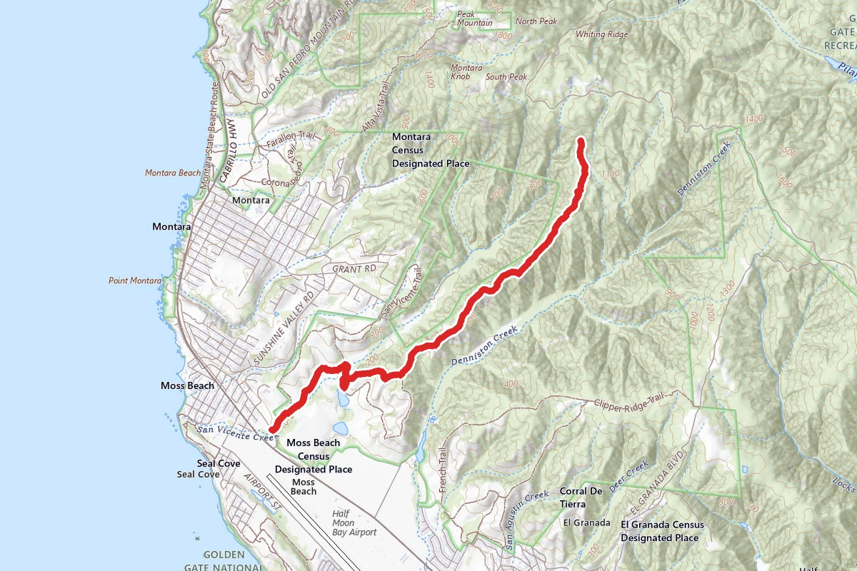 Spine Trail (Sully's Trail)