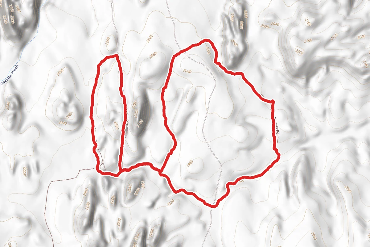 Fire Wave, White Domes and Seven Wonders Loop