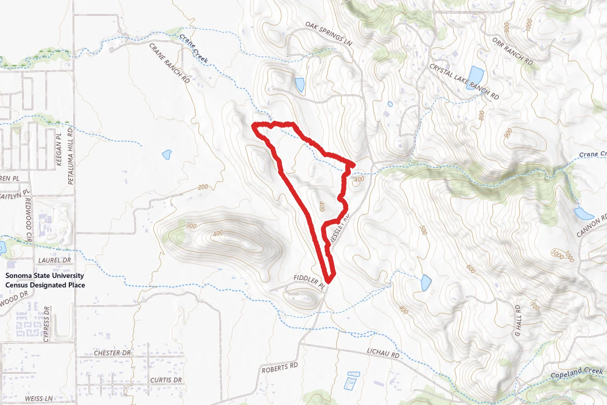 Crane Creek Regional Park Outer Loop